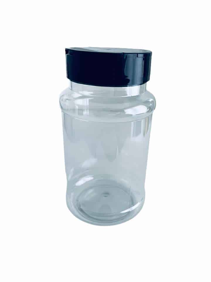 500ml Shaker Bottles & Black Lids ( Old Style )
