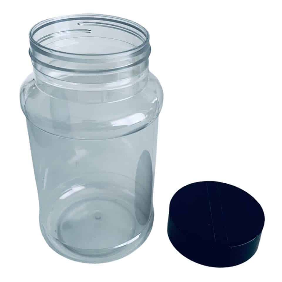 500ml Shaker Bottles & Black Lids ( Old Style )