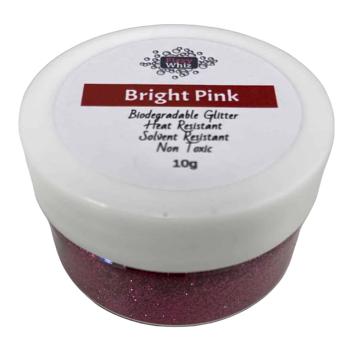 Biodegradable Bright Pink Glitter
