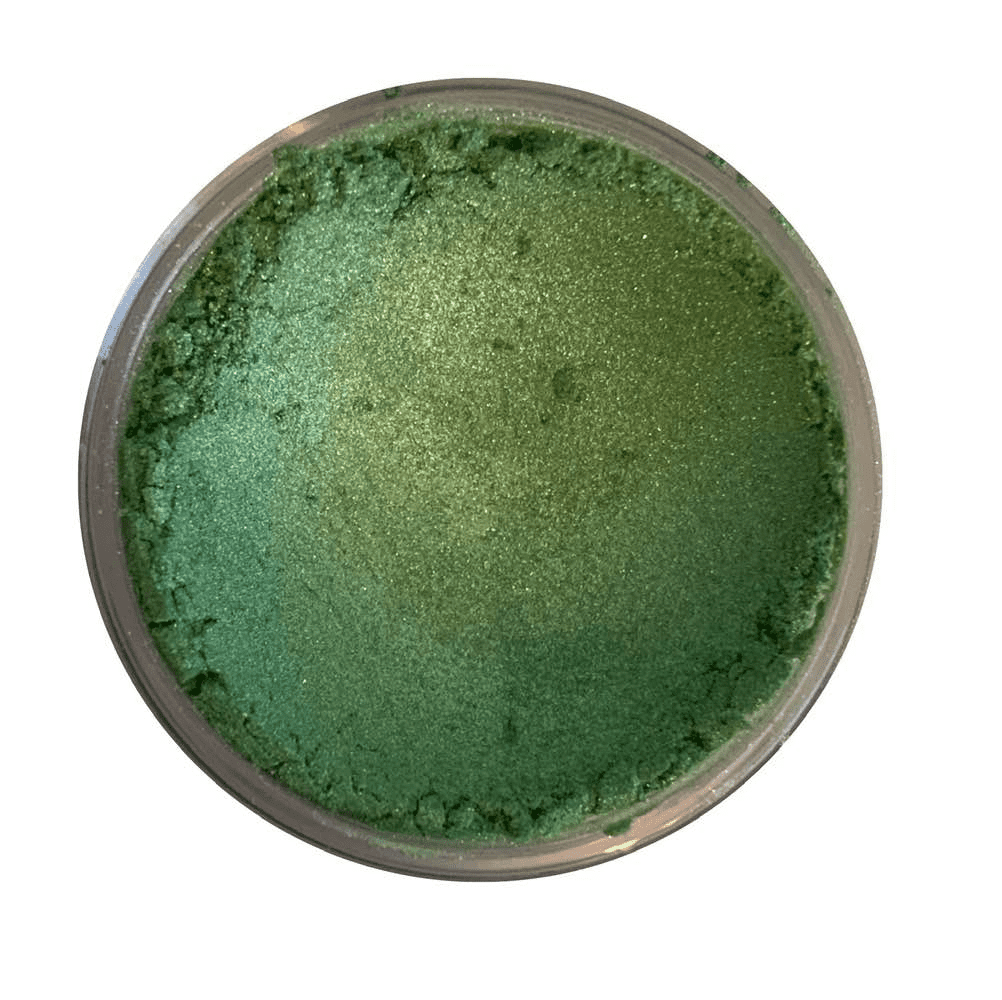 Luster Olive Green Mica Powder
