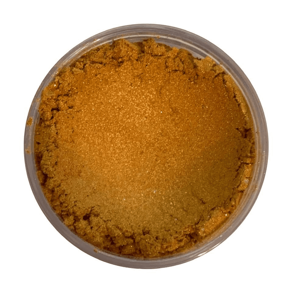 Glossy Deep Gold Mica Powder