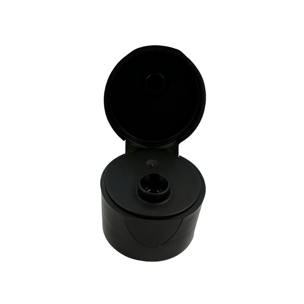 24mm Black Flip Cap ( Fits Our 100ml And 250ml Bottles )