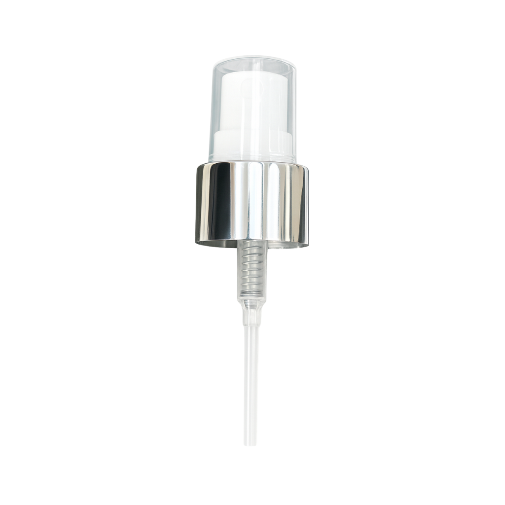 24mm Silver Atomiser Spray Top ( Fits Our 100ml And 250ml Bottles )
