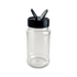 300ml Shaker Bottles & Black Lids