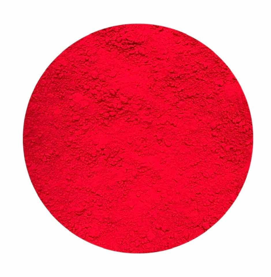 Neon Red Mica Powder