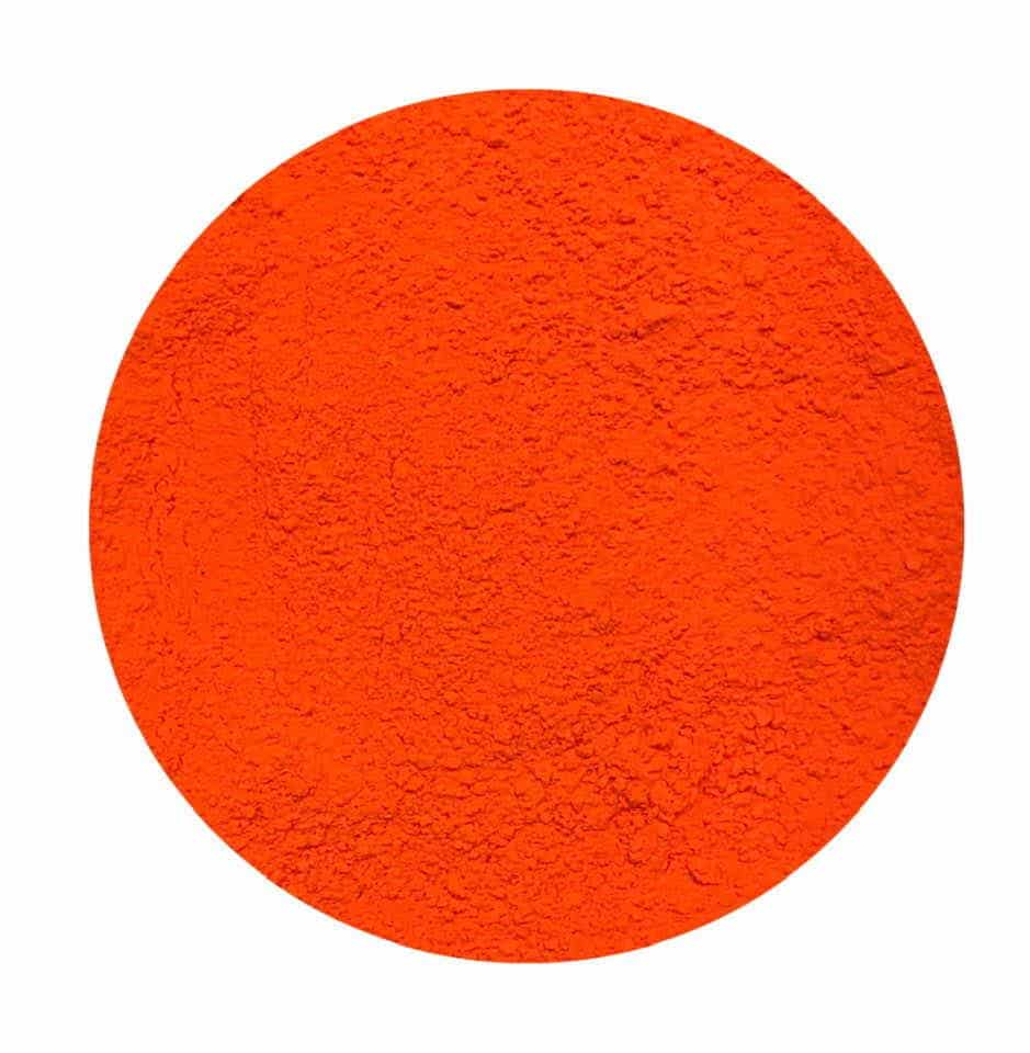 Neon Orange Mica Powder