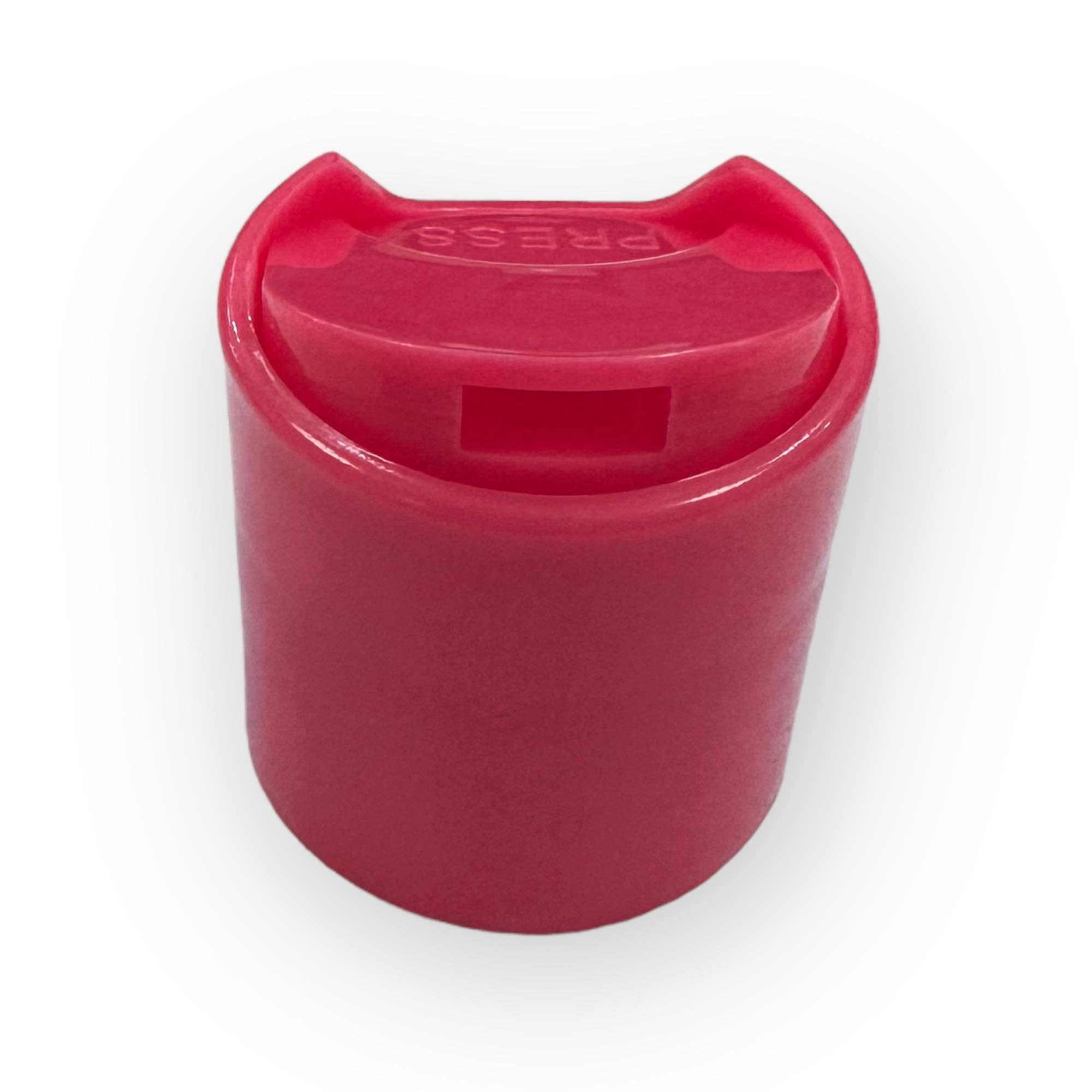 24mm Pink Disk Top Cap ( Fits Our 100ml And 250ml Bottles )