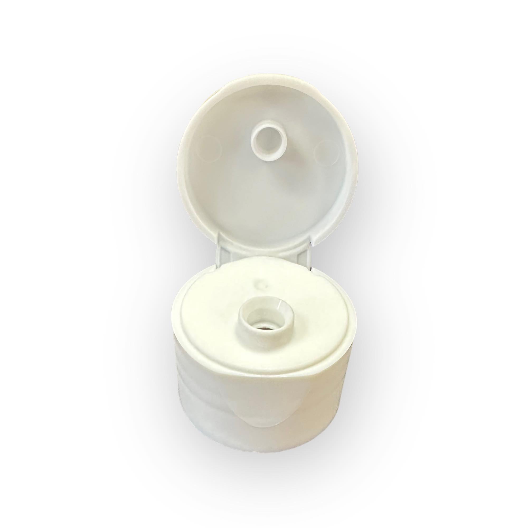 24mm White Flip Cap ( Fits Our 100ml And 250ml Bottles )