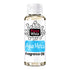 A bottle of Fizzy Whiz Agua Mistica Fragrance Oil on a solid white background. The bottle is made of clear glass, showing a light yellow liquid inside, and has a white ribbed cap and a white label with black and blue graphics.