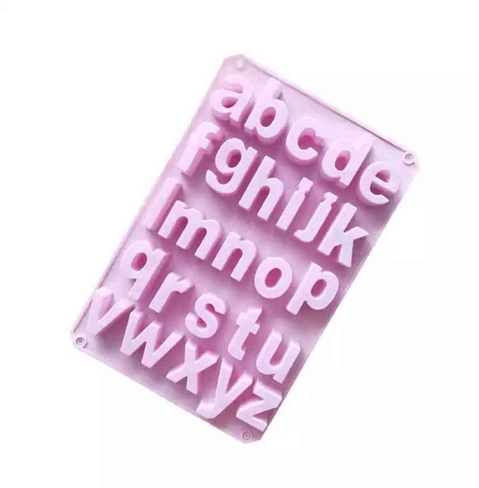 Alphabet Lower Case Silicone mould - FizzyWhiz