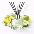 Apple Fresh Odouraze diffuser with apples, lemon, and lime on a white background