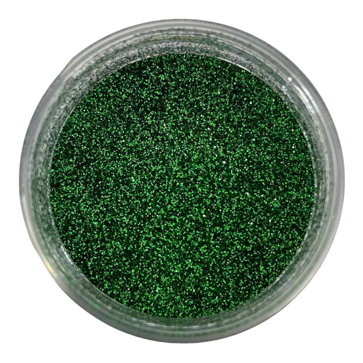 Biodegradable Emerald Green Glitter - FizzyWhiz