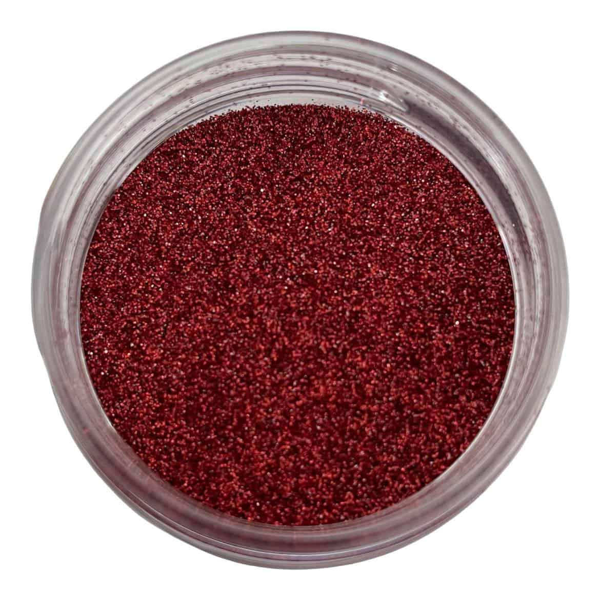 Biodegradable Red Glitter - FizzyWhiz