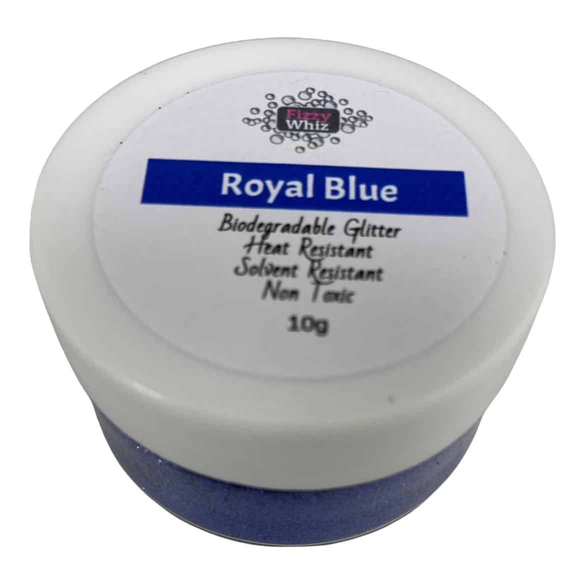 Biodegradable Royal Blue Glitter - FizzyWhiz