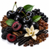 Glossy black cherries and blackberries with rich vanilla pods, warm amber crystals and dark woody notes, creating a deep, sweet and luxurious Black Cherry fragrance.