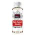 A bottle of Fizzy Whiz Black Pepper & Ginseng Fragrance Oil with a white cap and a white label featuring a red banner, set against a plain white background.