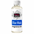 A bottle of Fizzy Whiz Blue Male Fragrance Oil, featuring a white label with a blue and black logo, a white ribbed cap, and clear liquid inside, set against a plain white background.
