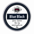 A round plastic jar of Fizzy Whiz Blue Black glitter shimmer wax dye, 40g, on a solid white background.