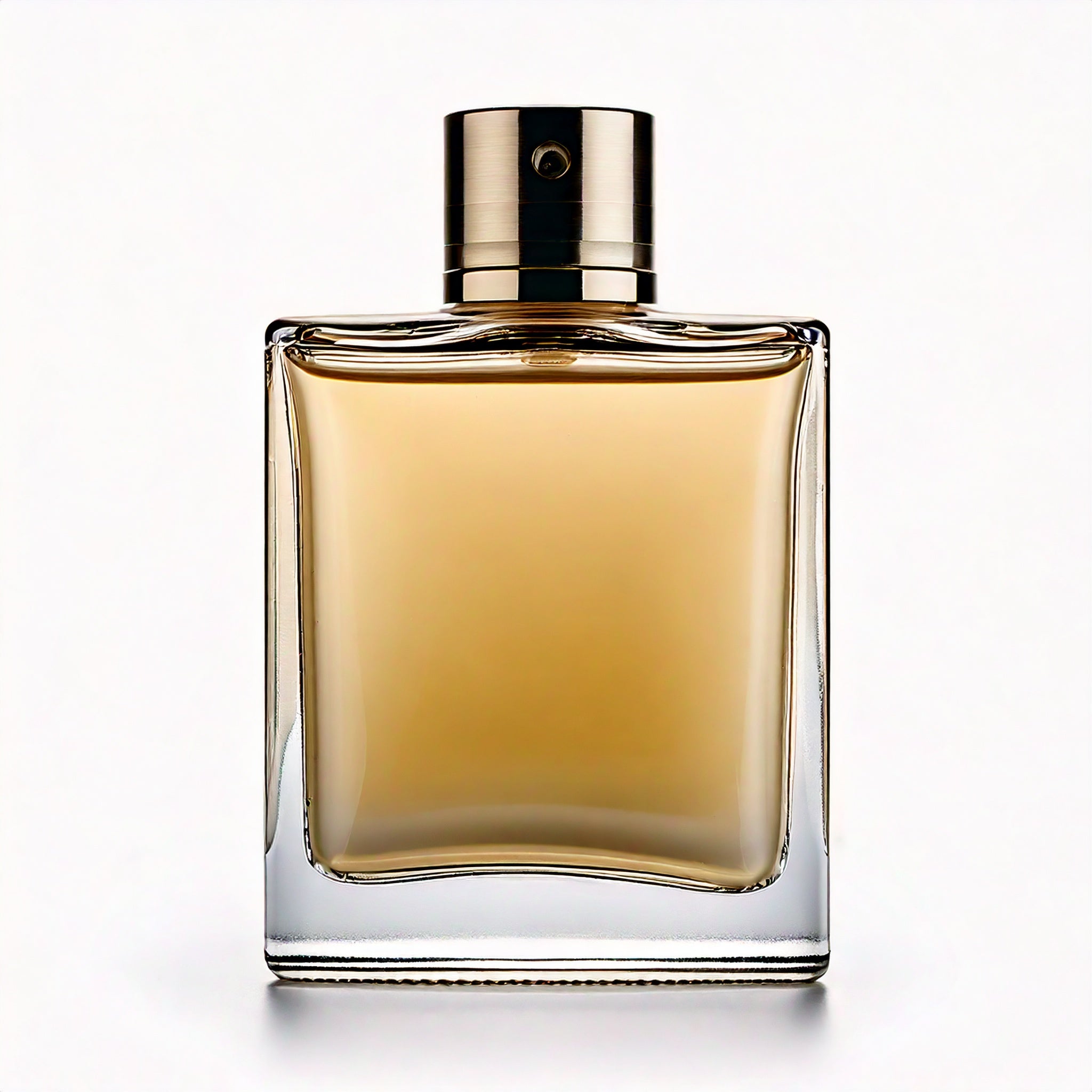 A bottle of Bos Orange Fragrance Oil with a clear, gold-toned liquid inside, displayed against a white background.