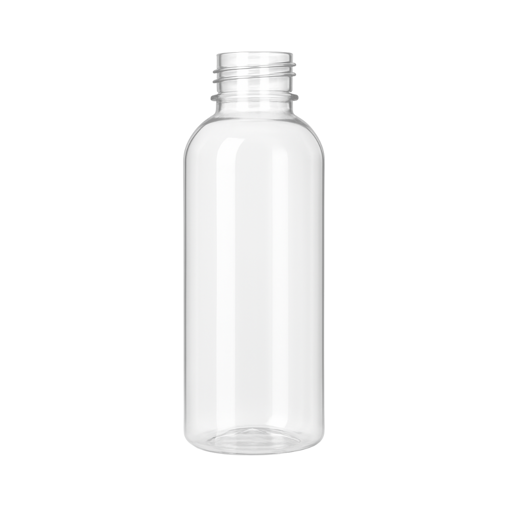 100ml Bottle Clear - No Cap