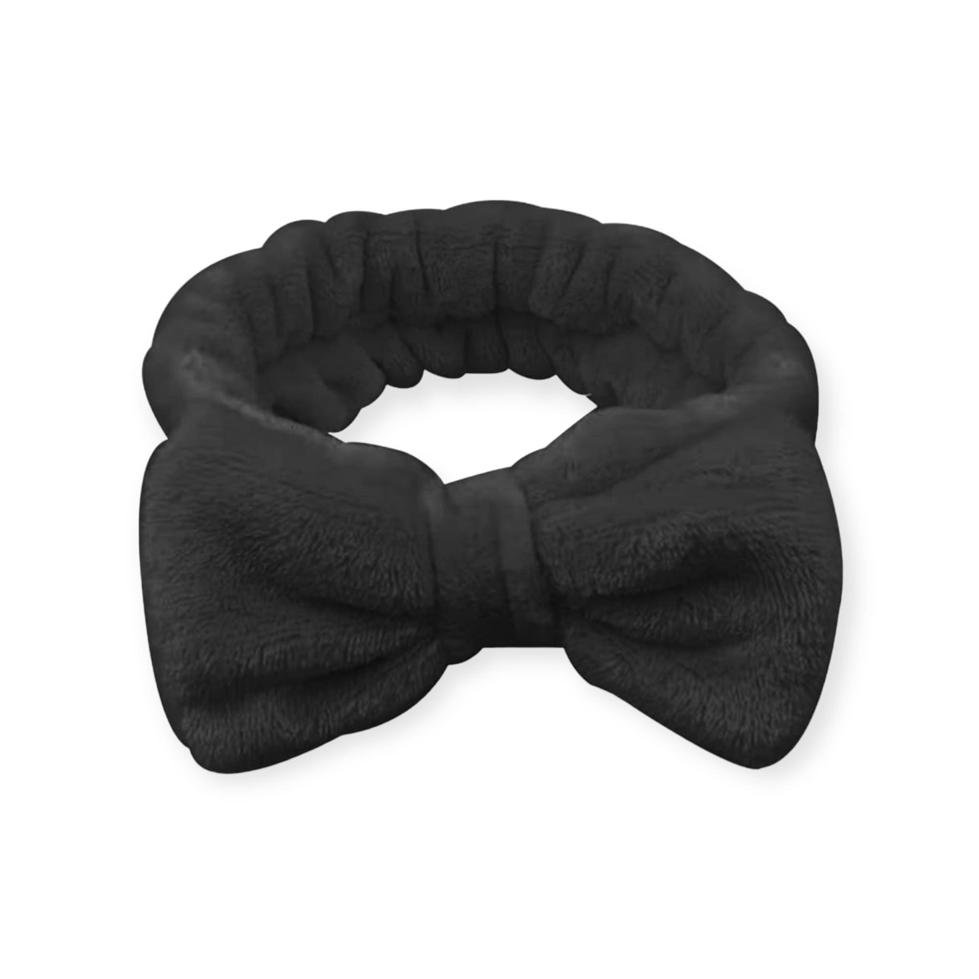 Bowknot Headband Black - FizzyWhiz