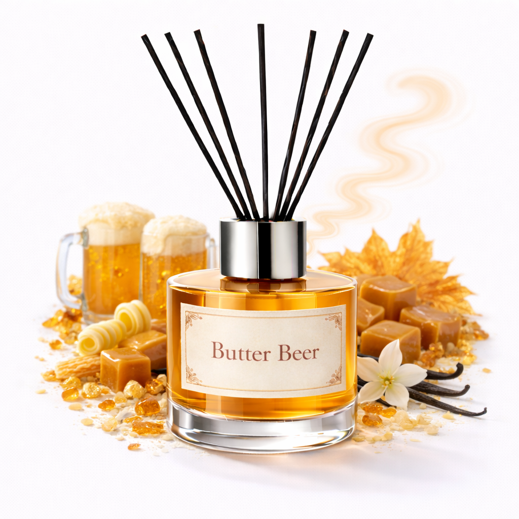 Butter Diffuser Butter Beer - Reed Diffuser Oil – FizzyWhiz