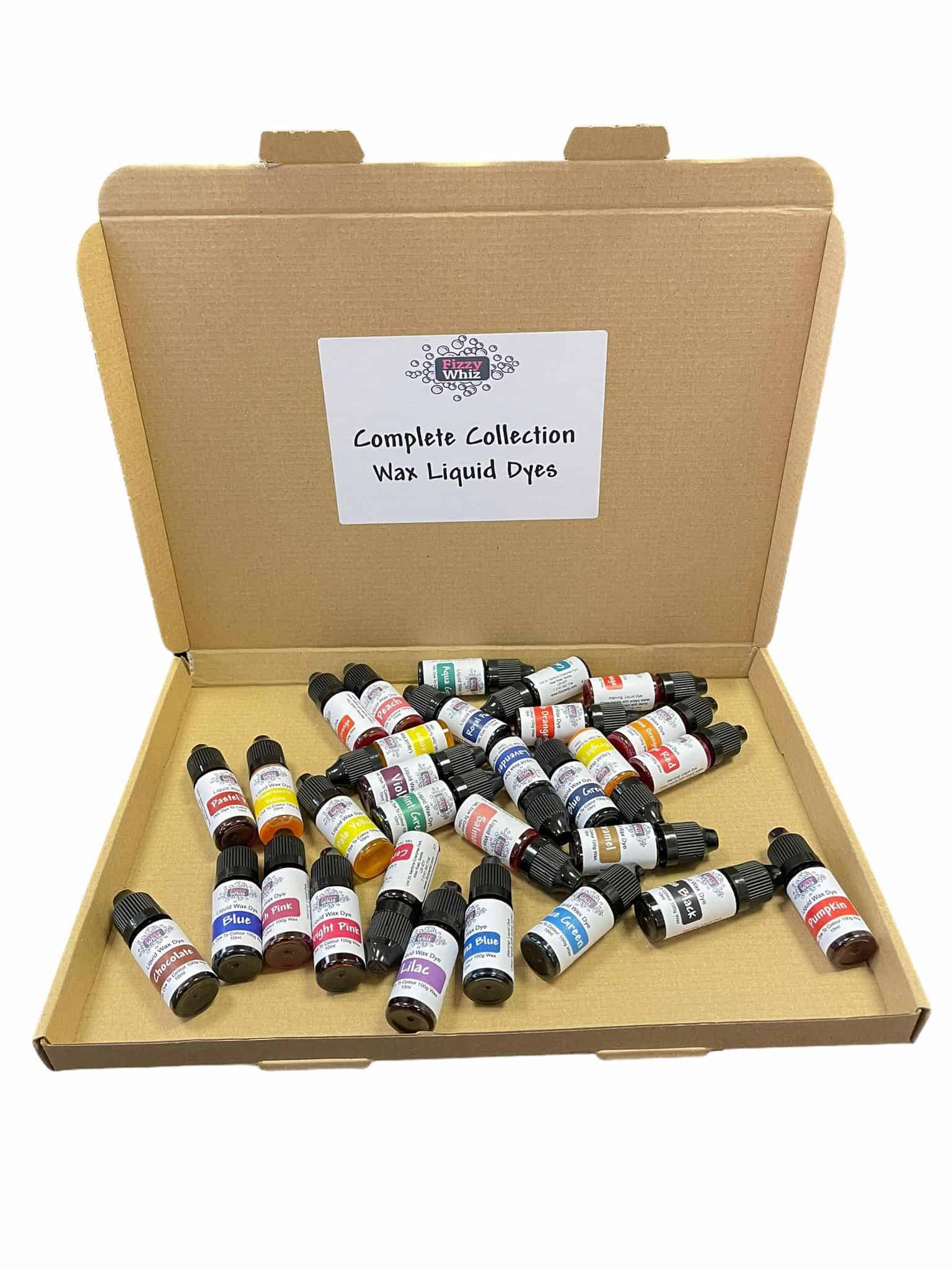 Complete Collection Liquid Wax Dyes - FizzyWhiz