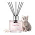 Diffuser with 'Cutie Paw' label and a kitten on a white background
