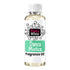 A bottle of Fizzy Whiz Danca Mistica Fragrance Oil, featuring a white cap, clear glass bottle showing the pale yellow oil inside, and a white label with a mint green banner and black text.