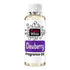 A bottle of Fizzy Whiz Dewberry Fragrance Oil, featuring a white cap, clear glass bottle showing the pale yellow liquid inside, and a white label with a purple 'Dewberry' section and black text.