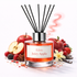 Eden Juicy Apple diffuser with fruits and flowers on a white background