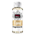 A bottle of Fizzy Whiz 'Fame' Fragrance Oil on a solid white background. The clear glass bottle shows the pale yellow liquid inside, topped with a white ribbed cap and a white label featuring black bubble graphics, a black 'Fizzy Whiz' logo with pink text, and a gold-colored 'Fame' banner.