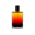 A bottle of Farenheight Fragrance Oil with a gradient color design, transitioning from dark amber at the top to a bright orange at the bottom.