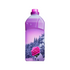 Purple plastic bottle with a purple screw cap and winter-themed label featuring snowy trees and a pink rose, shown upright on a light background.