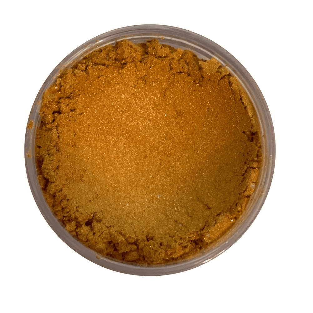 Glossy Deep Gold Mica Powder - FizzyWhiz