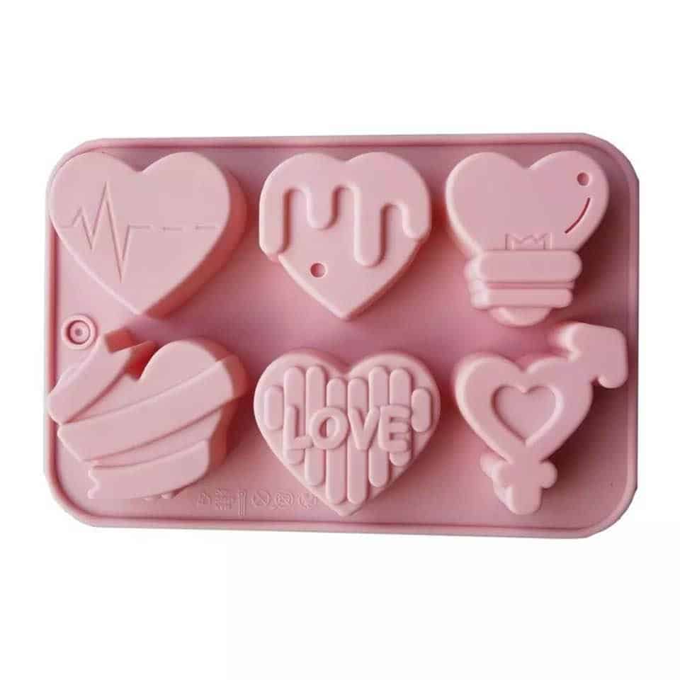 Heart Silicone Mould - FizzyWhiz