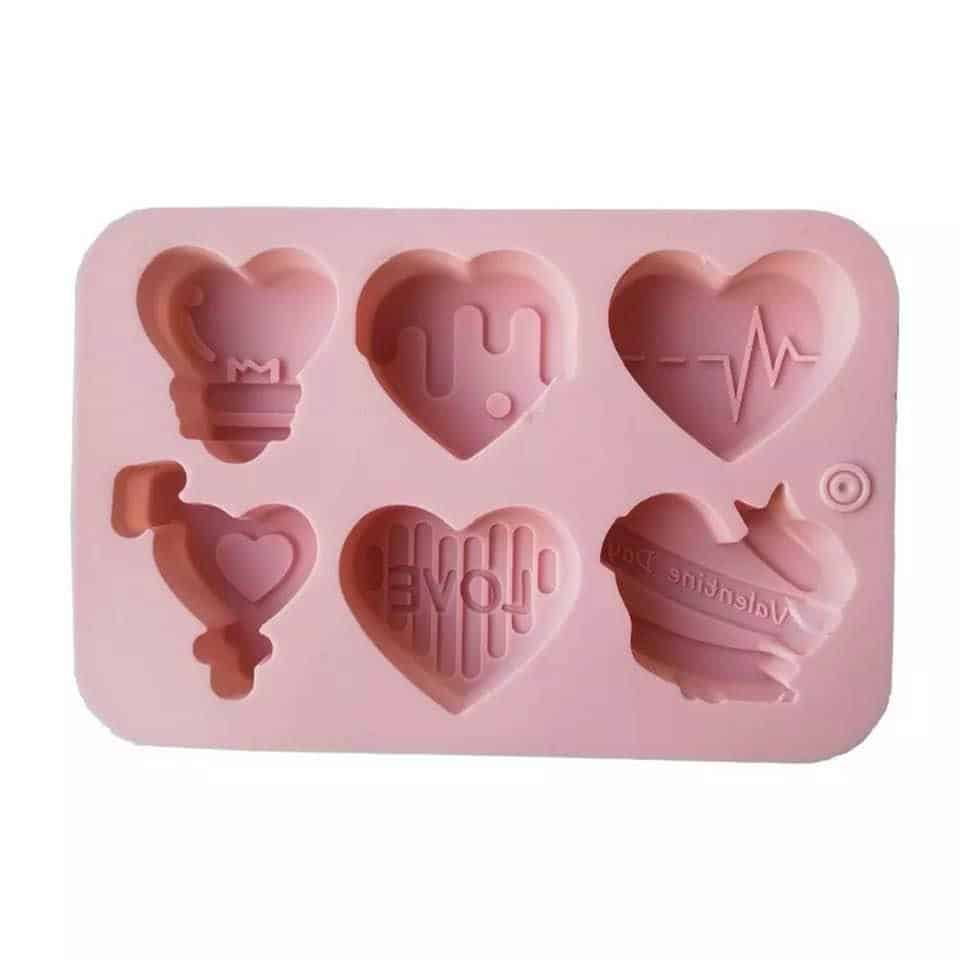 Heart Silicone Mould - FizzyWhiz