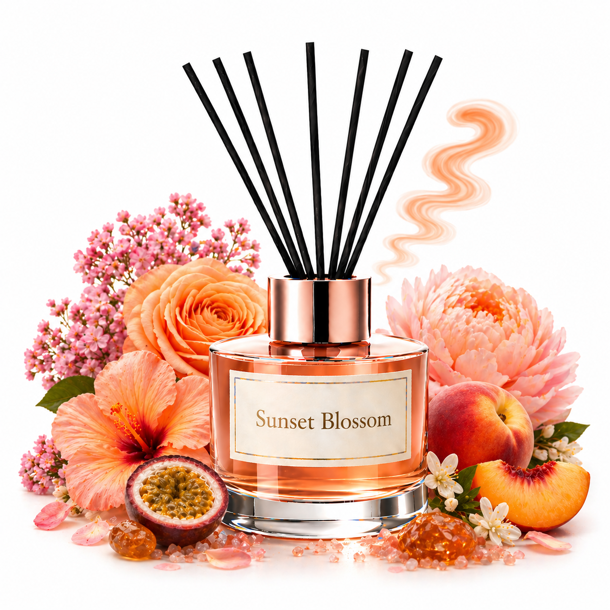 Sunset Blossom - Reed Diffuser Oil