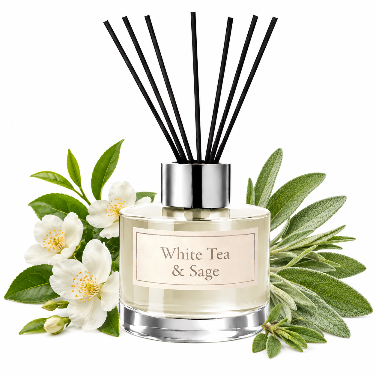 White Tea & Sage - Reed Diffuser Oil