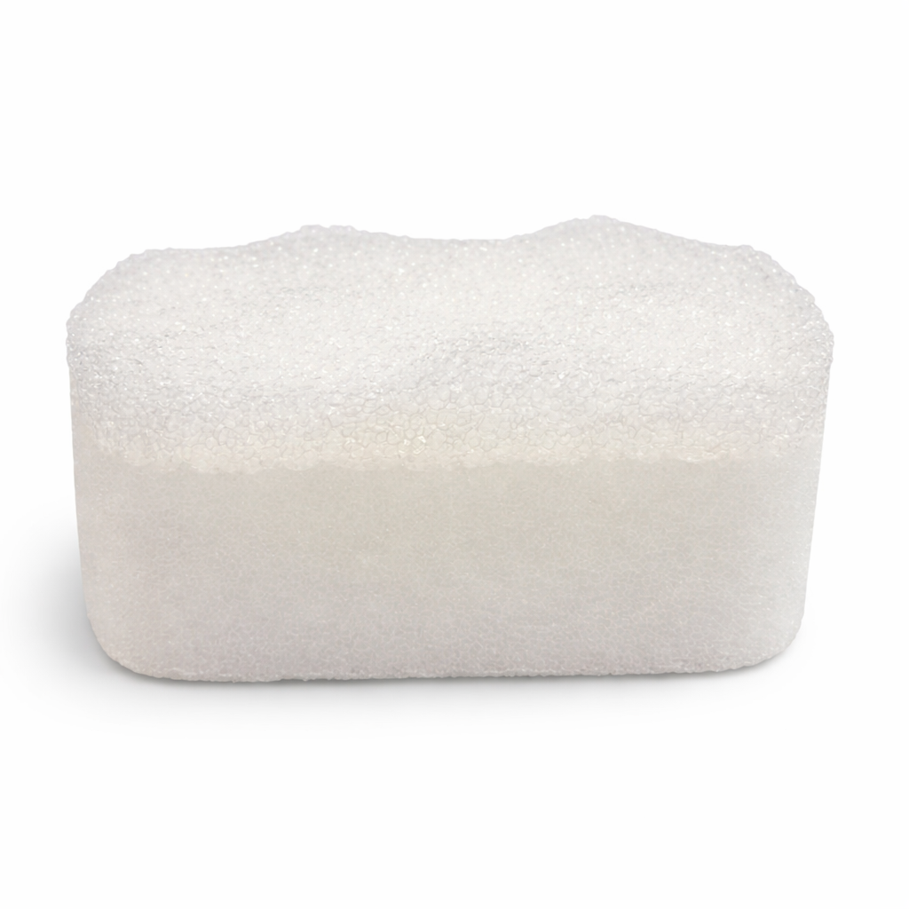 Mini White Exfoliating Sponges