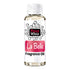 A bottle of Fizzy Whiz La Belle Fragrance Oil on a solid white background. The bottle is clear glass showing the pale yellow liquid inside, topped with a white ribbed cap and featuring a white label with pink and black text and graphics.