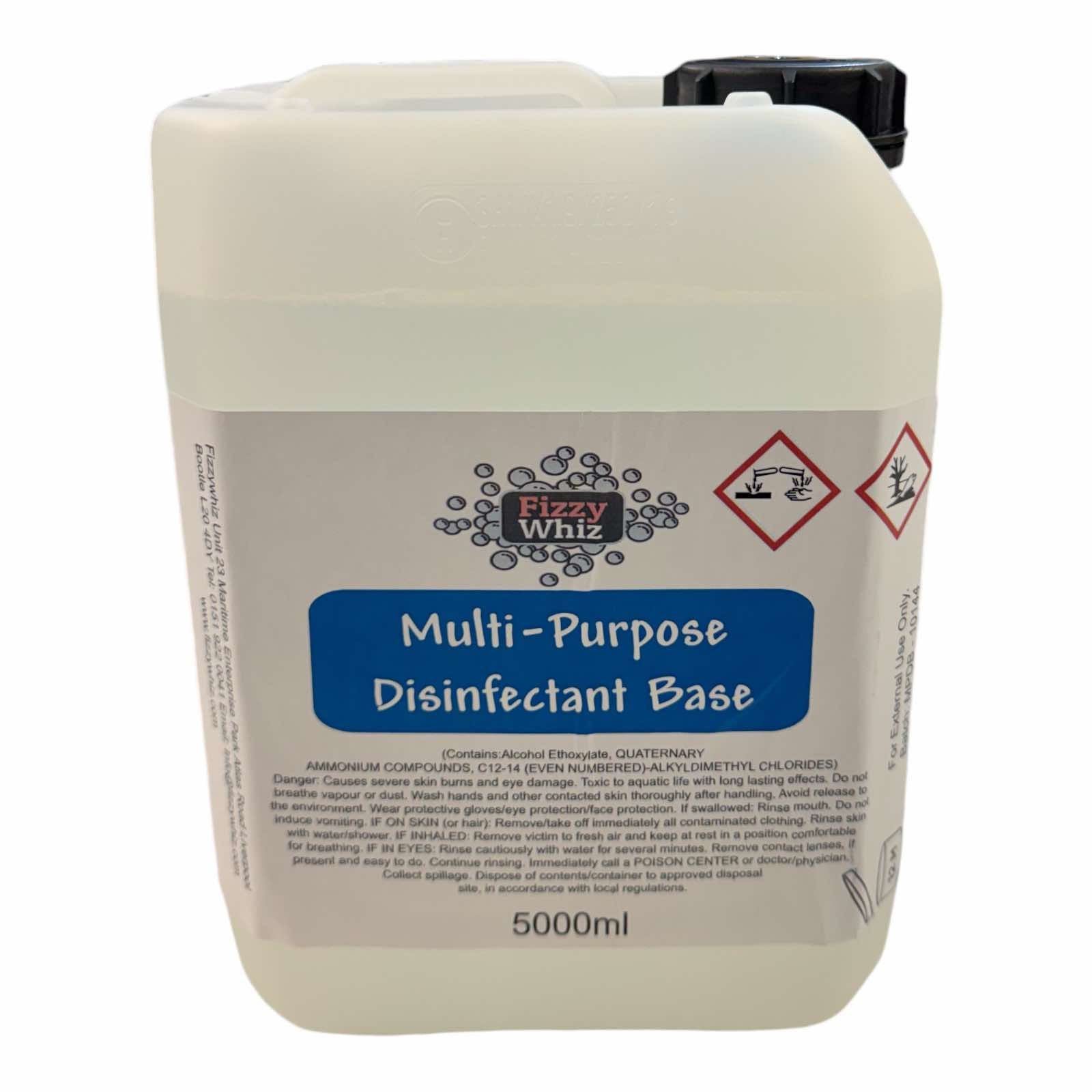 Multi-Purpose Disinfectant Cleaner Concentrated Base - The Cleaning Range