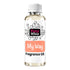 A bottle of Fizzy Whiz 'My Way' fragrance oil with a white cap, clear glass bottle showing the liquid inside, and a white label with pink and black text.