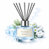 Diffuser with 'Northern Solstice' label surrounded by winter elements on a white background