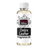 A bottle of Fizzy Whiz Ombre Leather Fragrance Oil, containing a pale yellow liquid, with a white cap and a white label featuring black and pink branding.