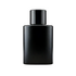 Matte black rectangular cosmetic bottle with a short cylindrical neck and matching black cap, displayed on a plain light background.