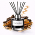 Diffuser labeled 'Oud For Glory' with aromatic elements on a white background