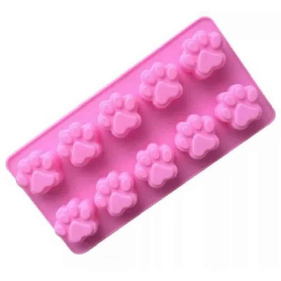 Paw Print Silicone Mould - FizzyWhiz