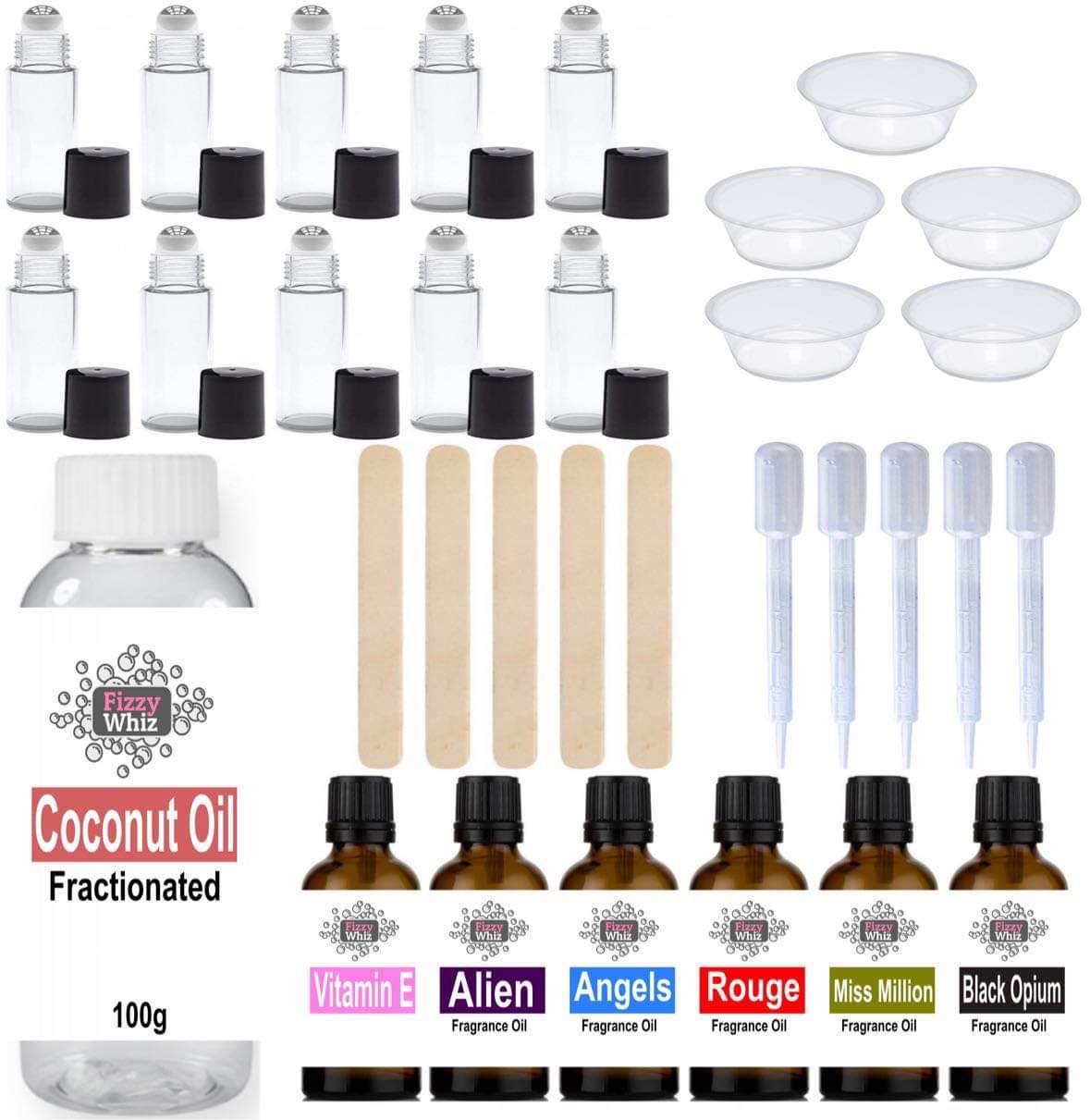 Perfume Oil Making Kit - FizzyWhiz