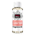 A bottle of Fizzy Whiz 'Scandal Female' fragrance oil on a solid white background. The clear glass bottle shows the pale yellow liquid inside, topped with a white ribbed cap and a white label featuring black bubble graphics and pink and black text.